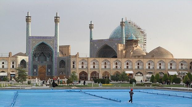Imam-Moschee am Meidan-e Naghsch-e Dschahan in Isfahan